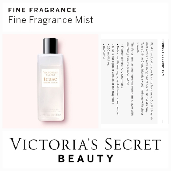 Victoria's Secret Skincare Victorias Secret Tease Creme Cloud Fine